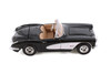1959 Chevy Corvette Convertible, Black - Showcasts 77216D - 1/24 Scale Diecast Model Toy Car