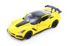 2019 Chevy® Corvette® ZR1 Hardtop, Yellow - Showcasts® 71356D - 1/24 Scale Diecast Model Toy Car