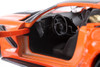 2019 Chevy® Corvette® ZR1 Hardtop, Orange - Showcasts 71356D - 1/24 Scale Diecast Model Toy Car (1 car, no box)