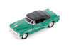 1953 Buick Skylark Convertible Soft Top, Green - Welly 43664H/D - 1/34 Scale Diecast Model Toy Car