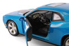 2008 Dodge Challenger SRT 8, Blue Muscle Car - Showcasts 37280 - 1/24 Scale Diecast Model Toy Car