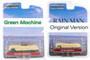 GREEN MACHINE 1949 Buick Roadmaster Convertible, Rain Man - Greenlight 44960C/48 - 1/64 Scale Diecast Car