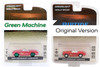 GREEN MACHINE 1960 Chevy Corvette C1, Riptide - Greenlight 44940B/48 - 1/64 scale Diecast Model Toy Car