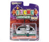 GREEN MACHINE 2016 Winnebago Winne Drop, Platinum Silver White - Greenlight 34110D/48 - 1/64 scale Diecast Car