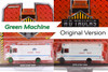 GREEN MACHINE Chicago Police Department  2019 Step Van, White - Greenlight 33230C - 1/64 scale Diecast Car