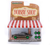 GREEN MACHINE 1976 Chevy Chevelle Laguna S2 w/ Spare Tires, Black - Greenlight 97130B - 1/64 scale Diecast Car