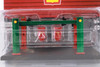 GREEN MACHINE Auto Body Shop Four-Post Lift - Shell Oil, Green/Red - Greenlight 16100C - 1/64 Diecast Accessory