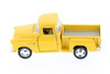 1955 Chevy Stepside Pickup Truck, Yellow - Kinsmart 5330D - 1/32 Scale Diecast Model Toy Car