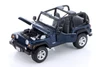 Jeep Wrangler Rubicon Convertible SUV, Blue - Showcasts 38245BU - 1/27 Scale Diecast Model Toy Car