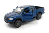 2019 Ford Ranger, Pickup Truck Blue - Showcasts 38521BU - 1/27 Scale Diecast Model Toy Car