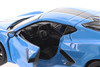2020 Chevy Corvette Stingray Coupe Z51 Hardtop, Blue - Showcasts 38527BU - 1/24 Scale Diecast Model Toy Car
