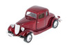Box of 4 1934 Ford Coupe Hardtop, ASSTD - Showcasts 77217D - 1/24 Scale Diecast Model Toy Cars