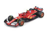 2024 Ferrari SF-24 w/Driver, #55 Carlos Sainz - Bburago 18-36843/55 - 1/43 Scale Diecast Model Toy Car