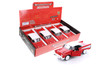 1957 Chevy Bel Air Hardtop, Red - Showcasts 77228D - 1/24 Scale Diecast Model Toy Car