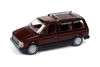 1985 Dodge Caravan, Red - Auto World AW64442/48B - 1/64 Scale Diecast Model Toy Car