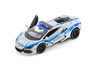 Lamborghini Revuelto Police Edition, Silver - Kinsmart 5459DPR - 1/38 Scale Diecast Model Toy Car