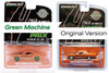 GREEN MACHINE 1969 Plymouth Road Runner, Orange - Greenlight 30273/48 - 1/64 scale Diecast Model Toy Car