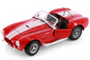 Box of 4 Shelby Cobra 427 SC Convertible, ASSTD - Showcasts® 24002/4D - 1/24 Scale Diecast Model Toy Cars