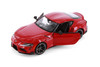 2022 Toyota GR Supra, Red - Showcasts 38917R - 1/24 Scale Diecast Model Toy Car