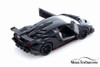2017 Lamborghini Veneno Hard Top, Black - Jada 30104DP1 - 1/32 Scale Diecast Model Toy Car