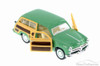 1949 Ford Woody Wagon, Light Green - Kinsmart 5402D - 1/40 Scale Diecast Model Toy Car