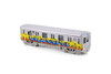 Metro Subway NYC N Line Train w/Graffiti, Silver - Showcasts 55934 - 7" Scale Diecast Model Toy Train