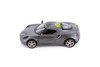 2013 Alfa Romeo 4C Hardtop w/Wecome to Las Vegas Decal, Gray - Kinsmart 5366D - 1/32 Scale Diecast Model Toy Car