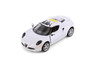 2013 Alfa Romeo 4C Hardtop w/Wecome to Las Vegas Decal, White - Kinsmart 5366D - 1/32 Scale Diecast Model Toy Car