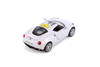2013 Alfa Romeo 4C Hardtop w/Wecome to Las Vegas Decal, White - Kinsmart 5366D - 1/32 Scale Diecast Model Toy Car