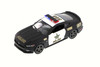 Police Car 4-Pack, Black - Kinsmart - 1/38 Scale Diecast Model Toy Car