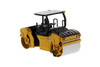Caterpillar CB-13 Tandem Vibratory Roller w/ROPS, Yellow - Diecast Masters 85630 - 1/64 Scale Diecast Model Toy Car