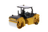 Caterpillar CB-13 Tandem Vibratory Roller w/ROPS, Yellow - Diecast Masters 85630 - 1/64 Scale Diecast Model Toy Car