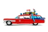 Ecto-1 1959 Cadillac Ambulance Transformers Mash-Up, Ghostbuster - Jada Toys 35466 - 1/24 Scale Diecast Model Toy Car