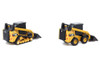Caterpillar Skid Steer Loader & Cat Compact Track Loader, Yellow - Diecast Masters 84647CS - 1/64 Scale Diecast Model Toy Car