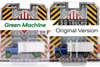 GREEN MACHINE 1980 Chevy C-70 Grain Truck, Blue Metallic and White - Greenlight 45130A - 1/64 scale Diecast Car