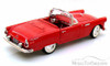 1955 Ford Thunderbird Convertible, Red - Yatming 92068 - 1/18 Scale Diecast Model Toy Car