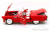1955 Ford Thunderbird Convertible, Red - Yatming 92068 - 1/18 Scale Diecast Model Toy Car