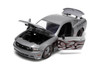 2010 Ford Mustang GT, Silver - Jada Toys 34039DP1 - 1/24 scale Diecast Model Toy Car (New, No Box)