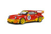 2016 RWB Bodykit Maty's Idlers, Red/Yellow - Solido S1807509 - 1/18 Scale Diecast Model Toy Car