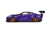 2022 Nissan GT-R (R25) w/Liberty Walk 2.0 - Purplezilla - Solido S1805812 - 1/18 Scale Diecast Model Toy Car