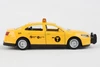 NYC Taxi Cab Sedan/Ford Crown Victoria 2-Pack, Yellow -  - 1/37 Scale Diecast Model Toy Car