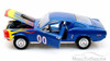 1968 The Dukes of Hazzard Cooter's Ford Mustang Hard Top, Blue w/ Flames - Tomy Johnny Lightning 21957 - 1/18 scale Diecast Model Toy Cars