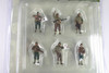 Soldiers 64 Figure 6 pc. Set, Green - American Diorama AD-76502MJ - 1/64 Scale Figurine - Diorama Accessory