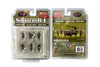 Soldiers 64 Figure 6 pc. Set, Green - American Diorama AD-76502MJ - 1/64 Scale Figurine - Diorama Accessory