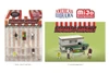 Farmers Market Figurine 6 pc. Set, Asstd - American Diorama AD-76501MJ - 1/64 Scale Figurine - Diorama Accessory