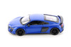 2019 Audi R8 Coupe, Blue - Kinsmart 5422D - 1/36 scale Diecast Model Toy Car