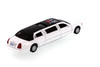 Box of 6 I Love New York 1999 Lincoln Town Car Stretch Limousine, White - Showcasts 7001DW-LNY - 1/38 Scale Diecast Model Toy Cars