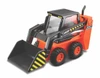 Builder Zone Street Skid Loader, Orange - Maisto 25203 - 5" Scale Diecast Model Toy Car
