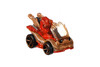 Groot Go-Kart, Marvel, Brown/Red - Mattel Hot Wheels HHB74956F - 3" Scale Diecast Model Toy Car