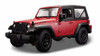 2014 Jeep Wrangler, Red - Maisto 31676R - 1/18 scale diecast model car